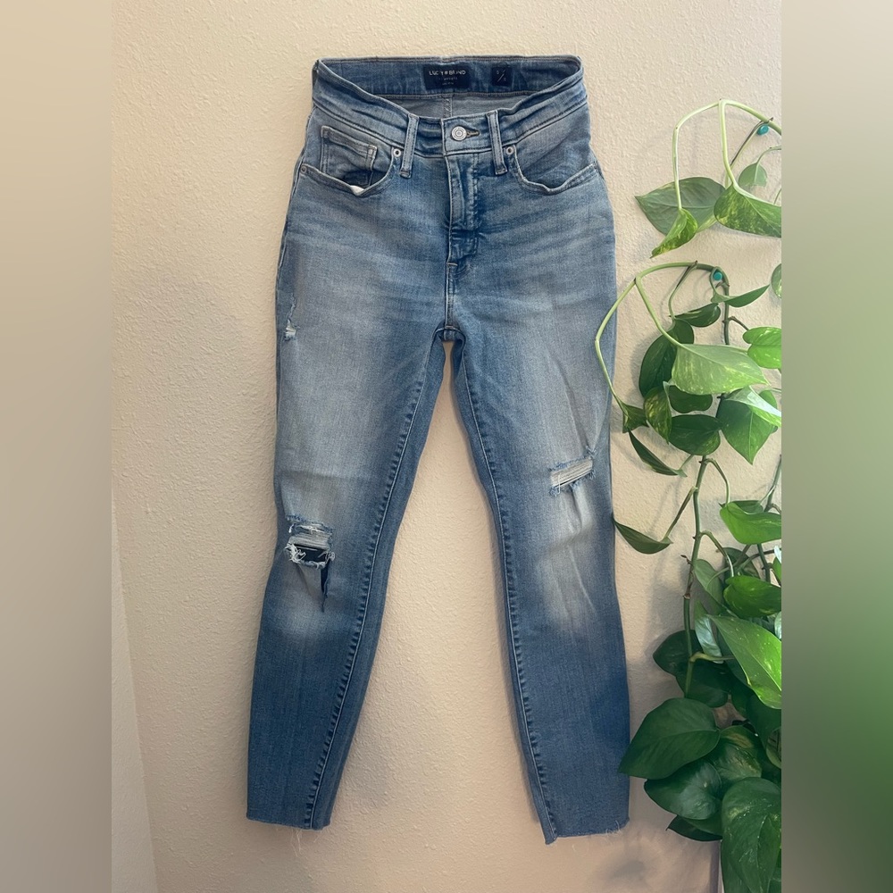 Lucky Brand High Rise Crop - “Bridgette”! Worn 1 time, like new.